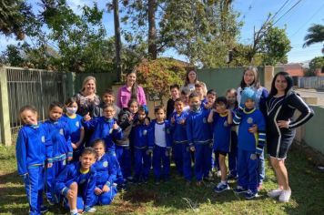 Foto - Dia da Árvore (21/09) – Mudas foram plantadas nas creches e escolas municipais