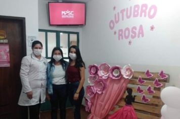 Foto - Campanha Outubro Rosa UBS Humaitá 