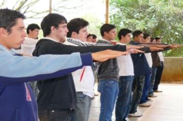 Evento dispensa jovens do serviÃ§o militar