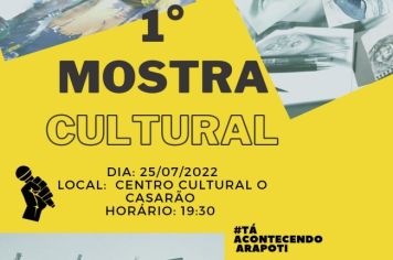 1ª Mostra Cultural de Arapoti