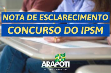 Concurso Público IPSM ? Comissão revoga Edital de Resultado Preliminar