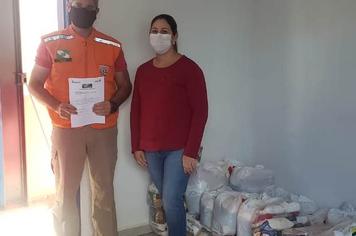 Defesa Civil recebe 45 cestas básicas para distribuição em Arapoti
