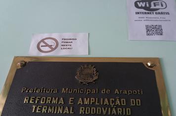 Prefeitura disponibiliza internet gratuita no GinÃ¡sio de Esportes, Hospital e RodoviÃ¡ria