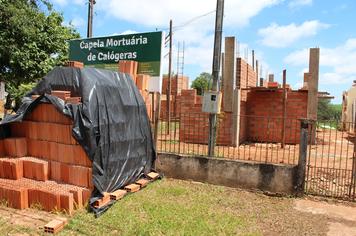 Capela MortuÃ¡ria de CalÃ³geras estÃ¡ em construÃ§Ã£o