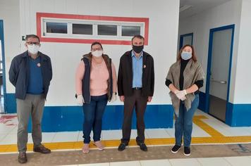 Educação - Gestão faz vistoria técnica no Centro Municipal de Educação Infantil Santa Maria
