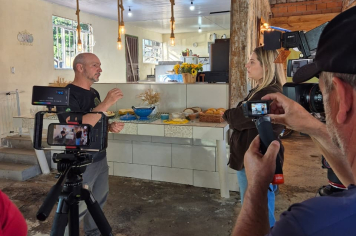 ARAPOTI RECEBE GRAVAÇÕES DO PROGRAMA MEU PARANÁ DA RPC