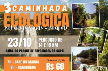 3ª Caminhada Ecológica de Arapoti 