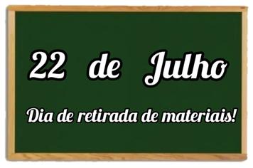 Educação ? Retirada dos materiais será nessa quinta (22)