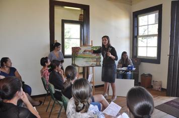 ComeÃ§am as aulas do curso de pintura