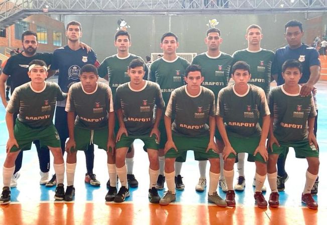 Futsal arapotiense em ação