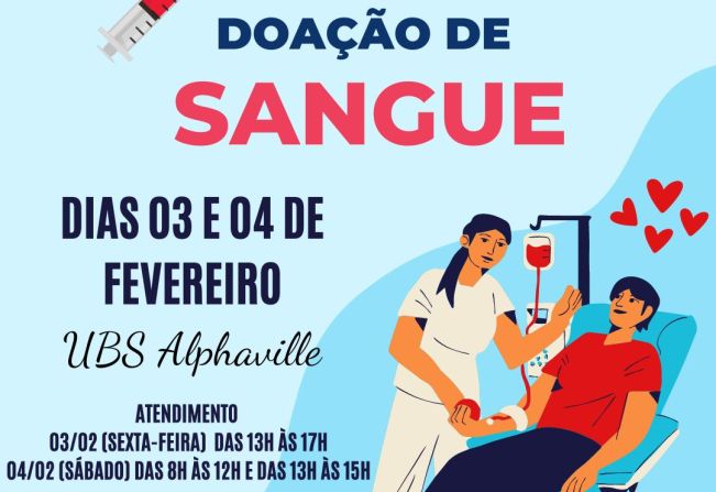 Coleta de Doação de Sangue