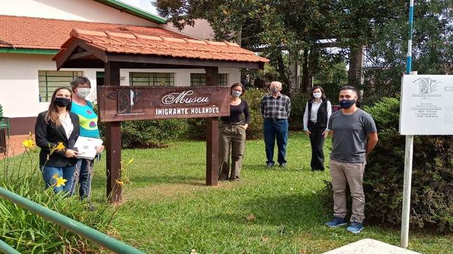 Turismo e Cultura ? Representantes da administração municipal visitam Museu do Imigrante Holandês