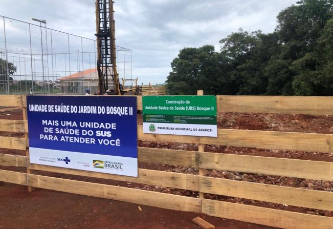 Começa construção da nova UBS no Bosque