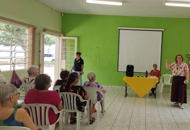 RETOMADAS ATIVIDADES DO GRUPO DO IDOSO