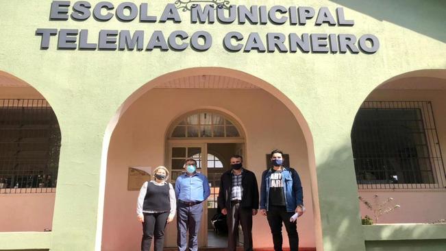Gestão continua visitas de avaliação da estrutura predial de creches e escolas municipais