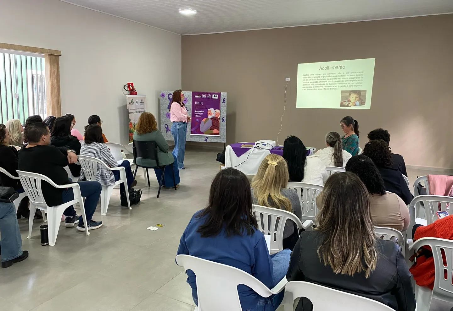 REDE DE PROTEÇÃO PROMOVE CAPACITAÇÃO