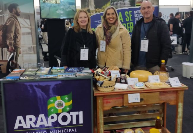 Arapoti participa da Expo Turismo Paraná 2023