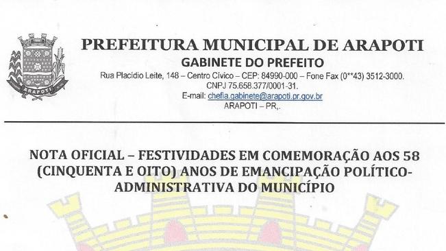 Festa do Peão de Arapoti 2018 está confirmada