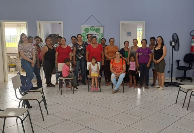 REUNIÃO DO GRUPO DE FAMÍLIAS EM CALÓGERAS