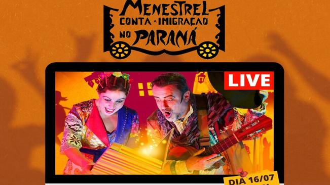 Live de teatro de sombras conta imigraÃ§Ã£o no ParanÃ¡