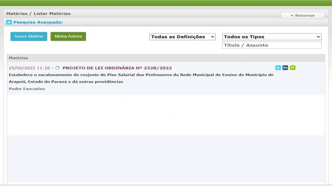 Prefeitura envia à Câmara projeto de lei concedendo novo reajuste salarial aos professores