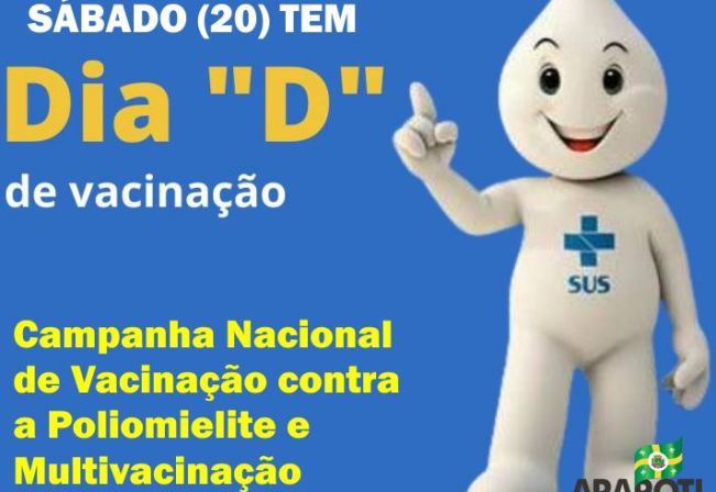 Campanha Nacional de Vacinação contra a Poliomielite e Multivacinação