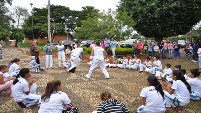 Esporte e leitura foram algumas das atraÃ§Ãµes da Tarde Cultural