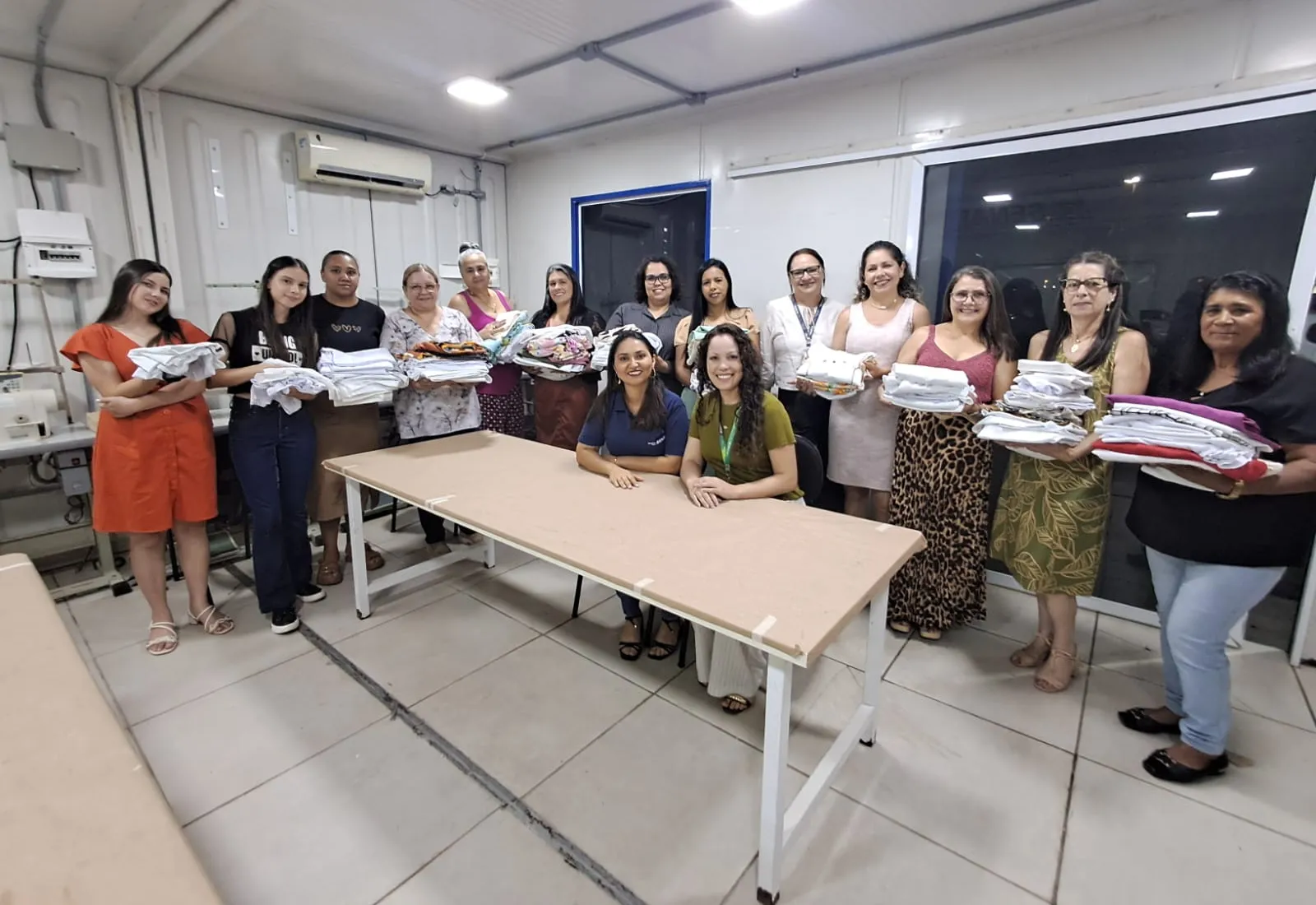 FORMATURA DO CURSO DE CORTE E COSTURA