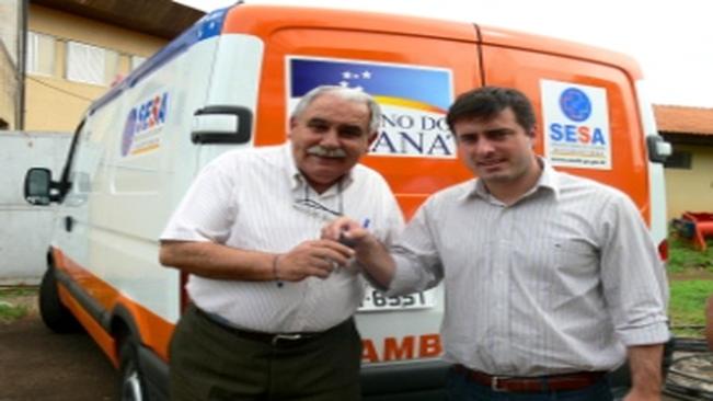Arapoti ganha ambulÃ¢ncia do Governo do Estado