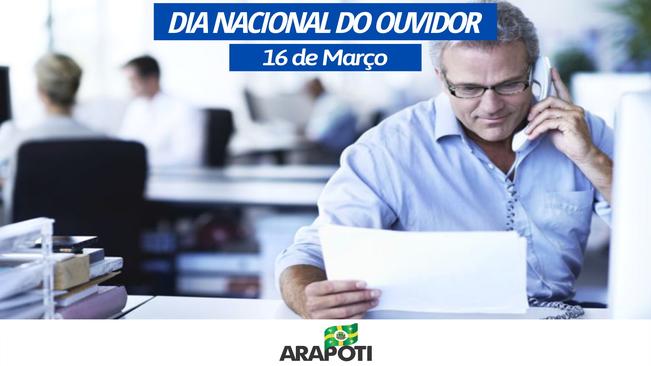 16 de março ? Dia Nacional do Ouvidor