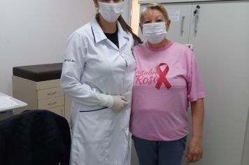 Foto - Campanha Outubro Rosa UBS Jardim Ceres