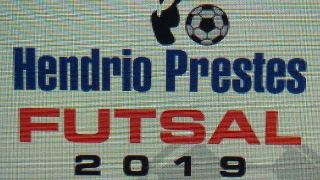 Copa Hendrio Prestes de Futsal comeÃ§a dia 26